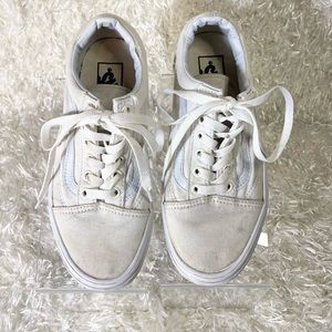 Vans Old Skool Classic Skate Shoe White Women’s Size 6.5